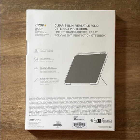 OtterBox iPad Air 4th/5th Gen Case: Symmetry Series 360 Elite, Scholar Grey BNIB - Picture 3 of 3